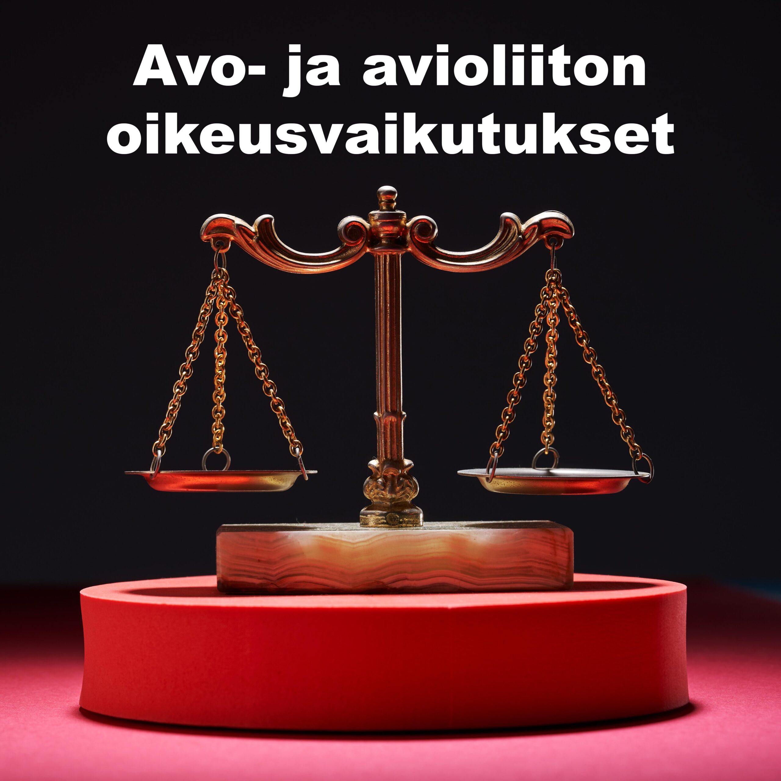 Avo- ja avioliiton oikeusvaikutukset